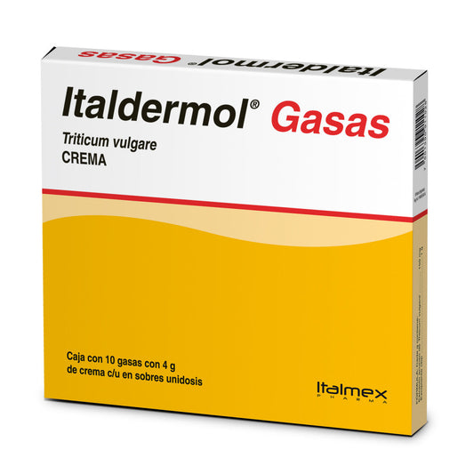 Italdermol gasas crema c/10