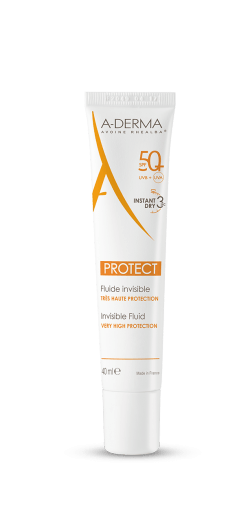 ADERMA PROTECT FPS50+ FLUIDO INVISIBLE 40ML
