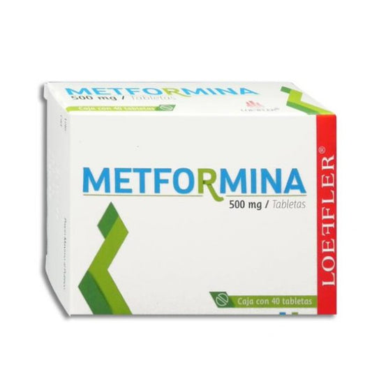 METFORMINA 500 MG 40 TAB